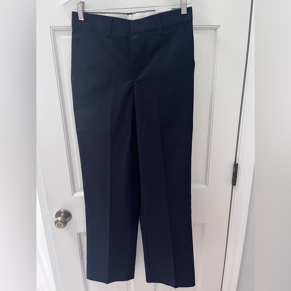 NWT Mens navy pant suitable for uniform casual size 29 waist 30 length quality